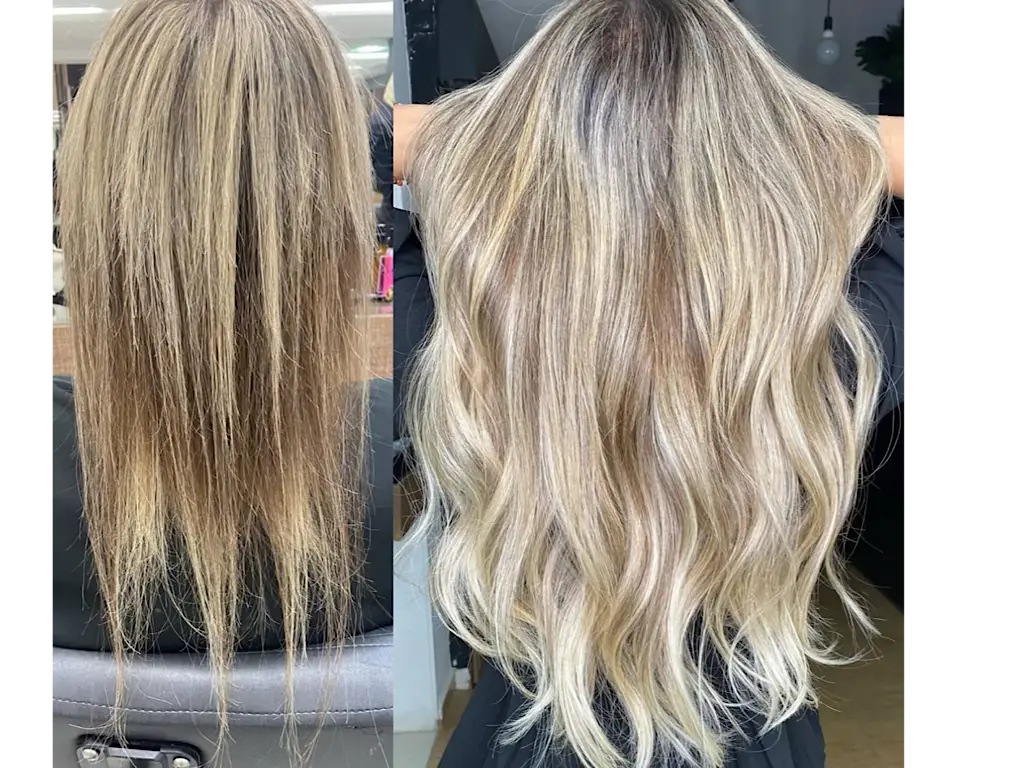 Mega hair fita adesiva antes e depois calvície