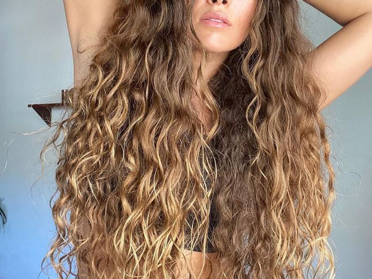 corte shaggy ou long bob para cabelo ondulado