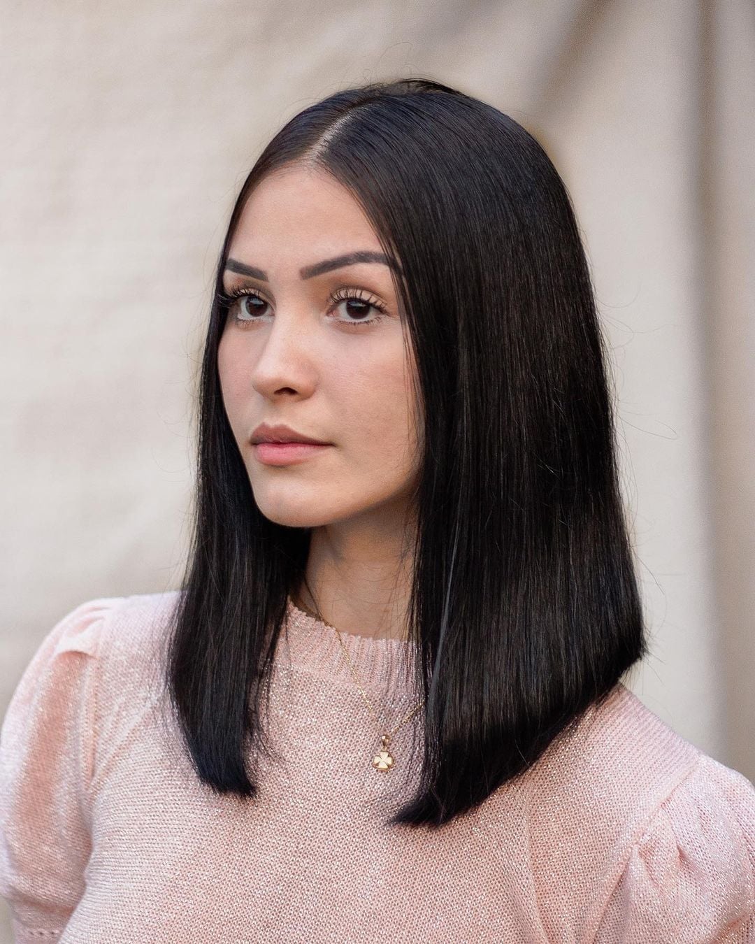 tendências cortes cabelo liso
