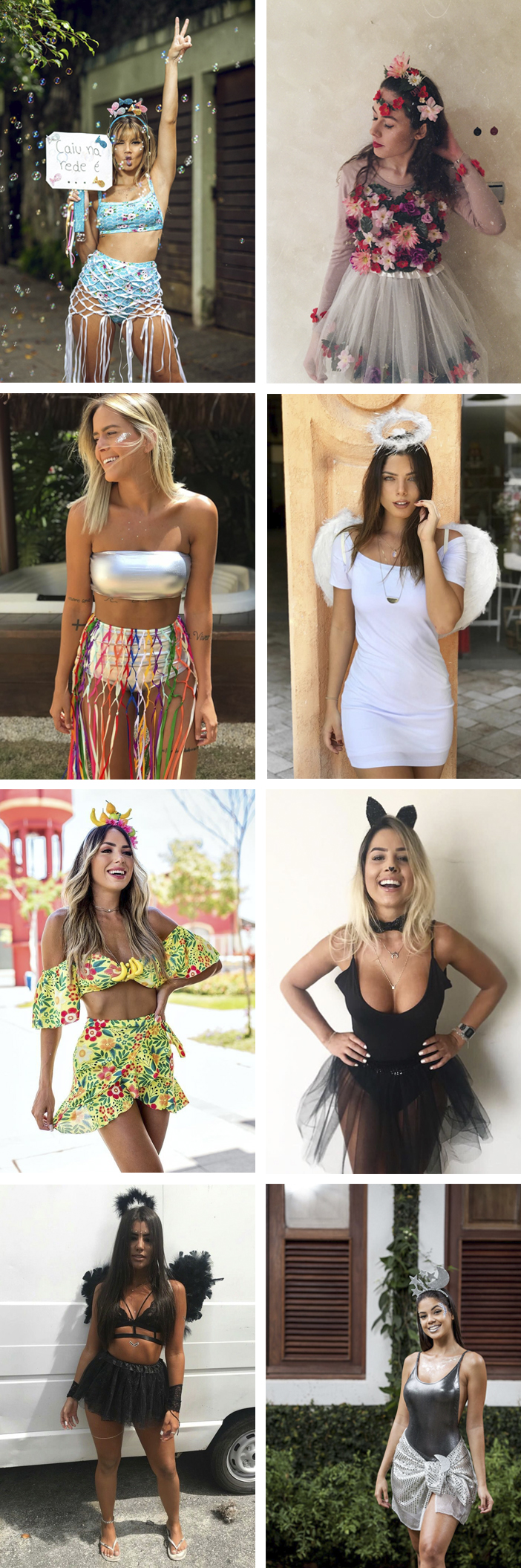 ideias de fantasias femininas carnaval criativas e originais