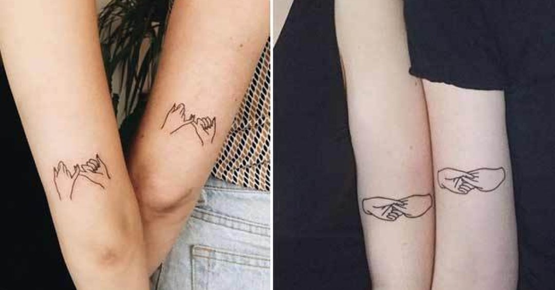 melhores ideias tatuagem amigas com significado