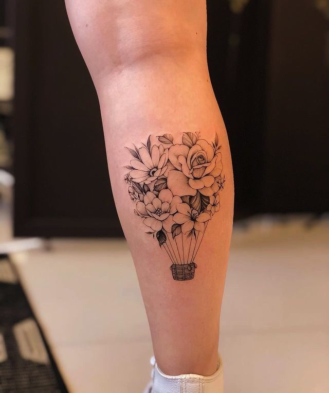 tatuagem panturrilha feminina ideias inspiradoras
