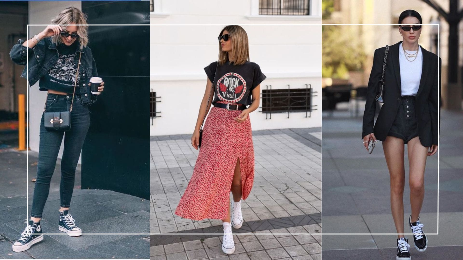 tênis brancos versáteis para looks