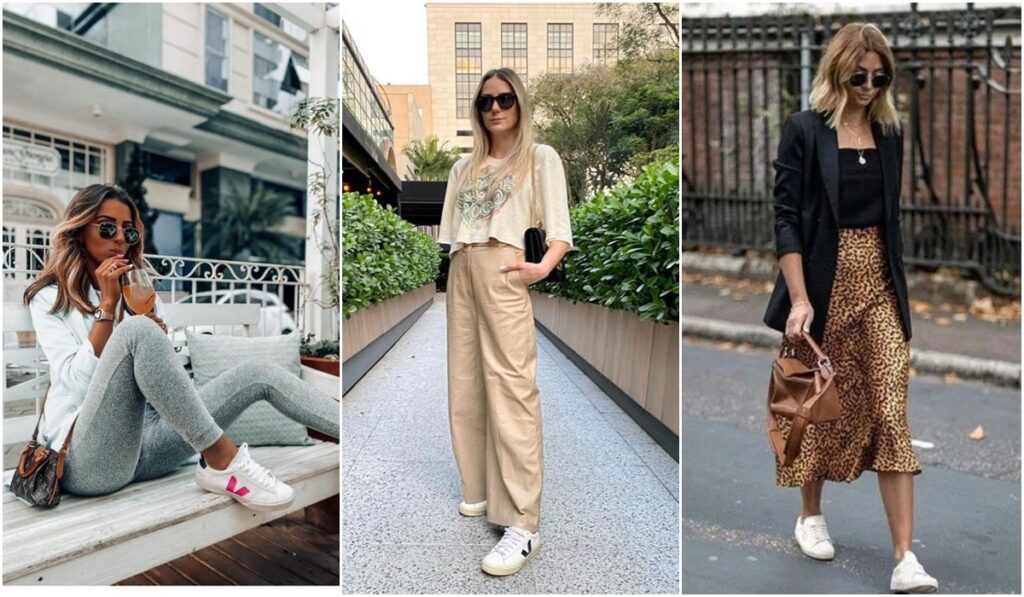 tênis vintage para compor looks