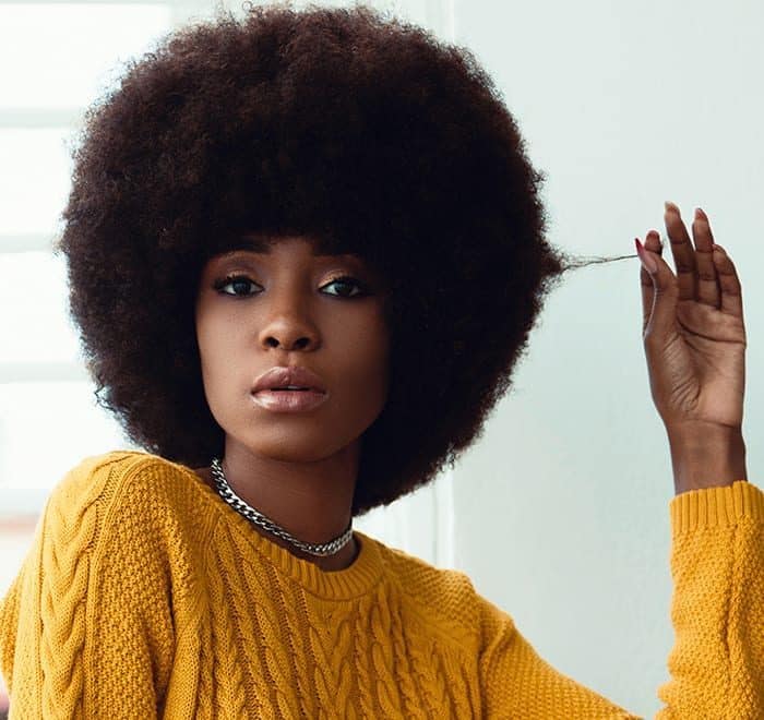 melhores penteados para cabelo crespo 4c volumosos