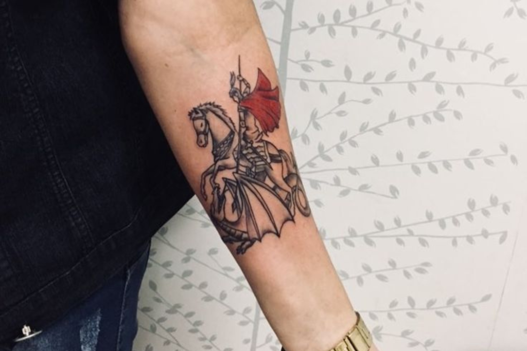 melhores ideias tatuagem sao jorge feminina