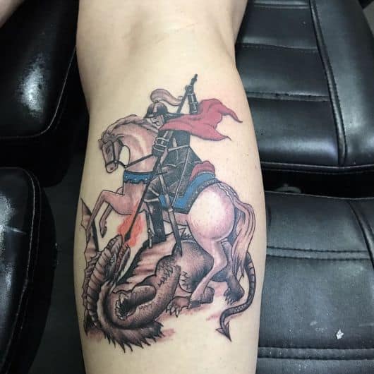 melhores tatuagens sao jorge inspiradoras