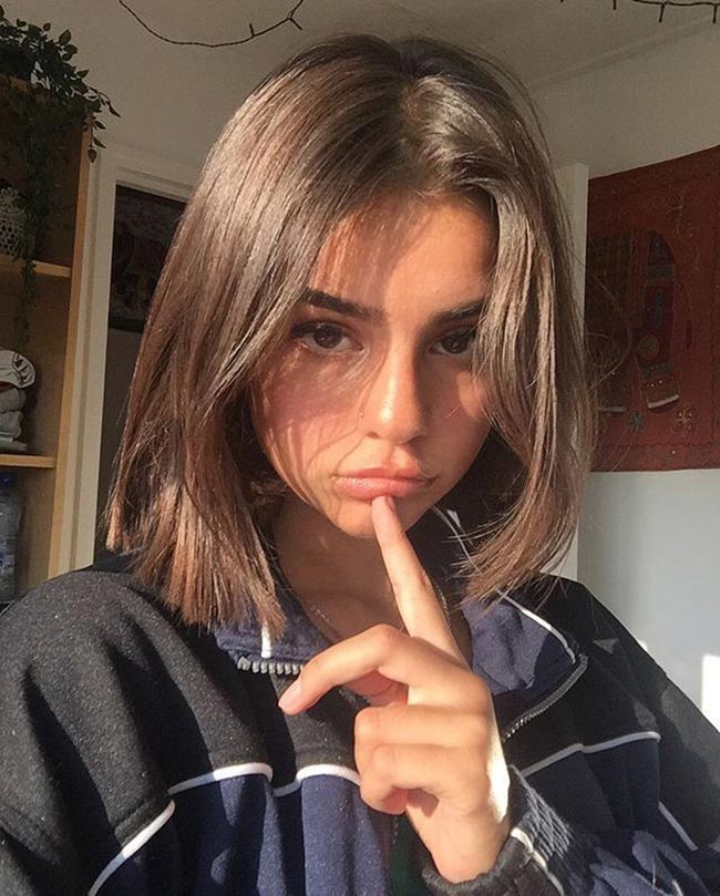 Penteados Tumblr para cabelo curto: 10 ideias rápidas e estilosas