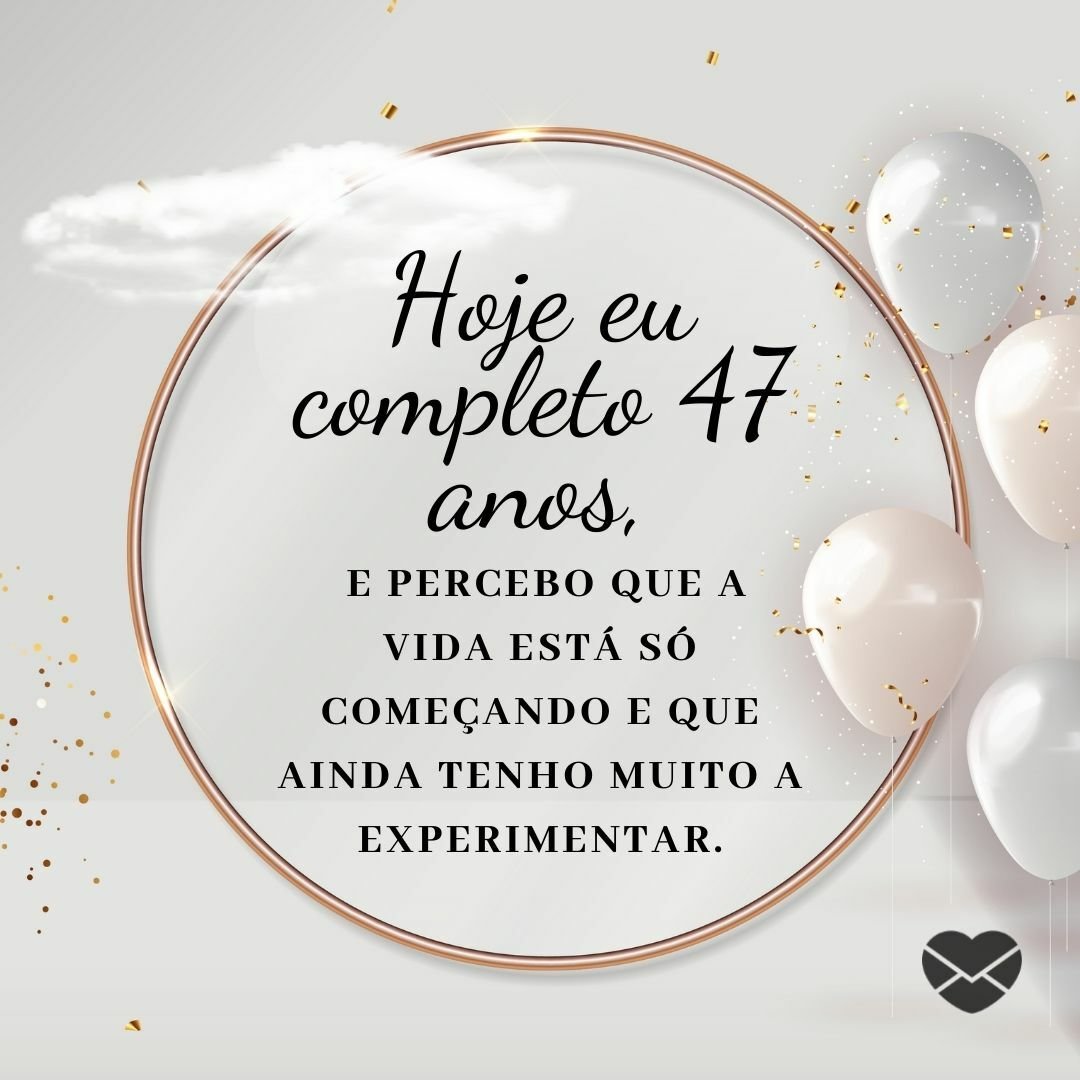 textos de aniversário para si