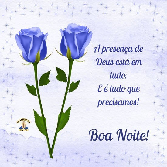 mensagem de boa noite linda e abençoada