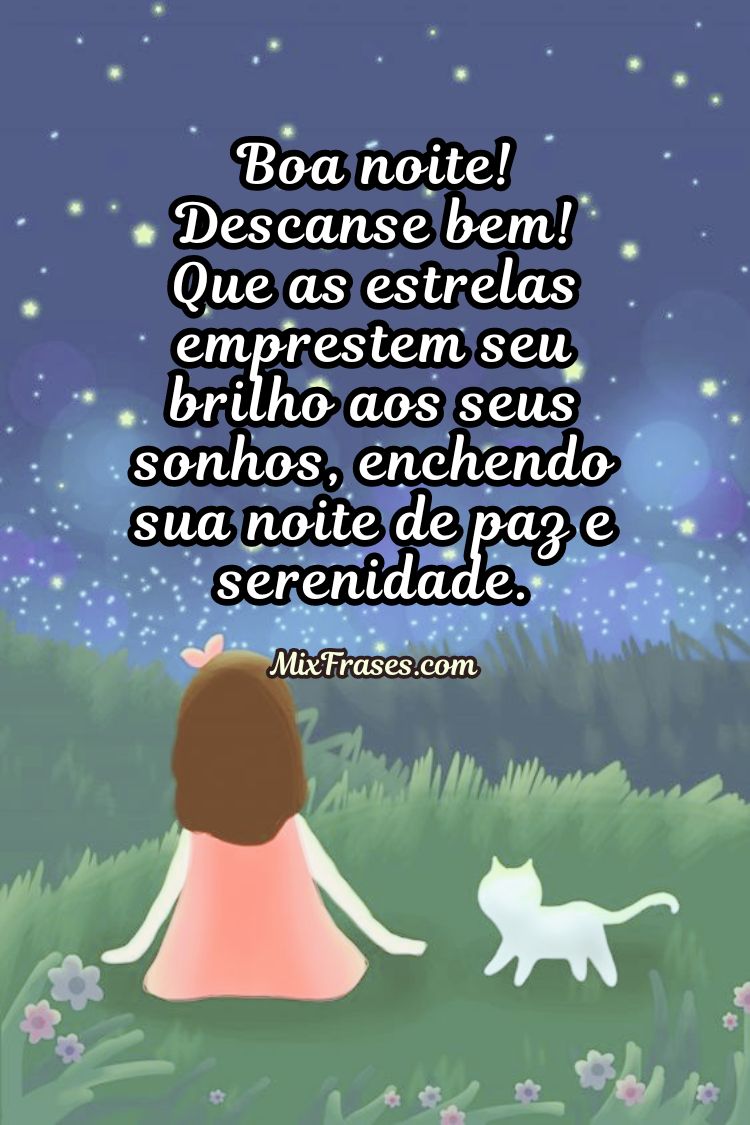 mensagem de boa noite linda e inspiradora