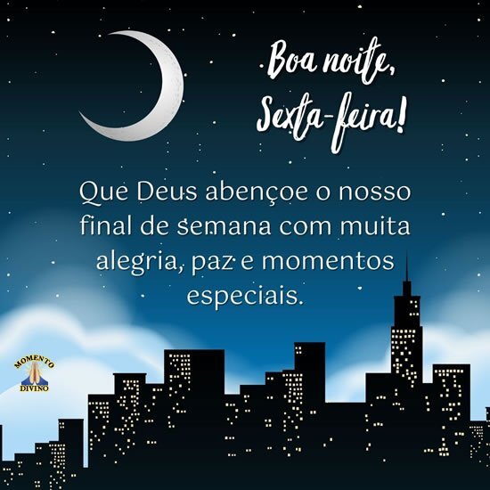 mensagens sexta-feira à noite