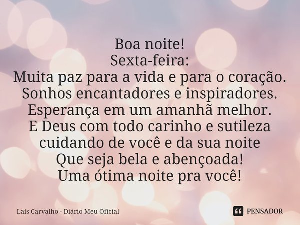 mensagens para encerrar a sexta