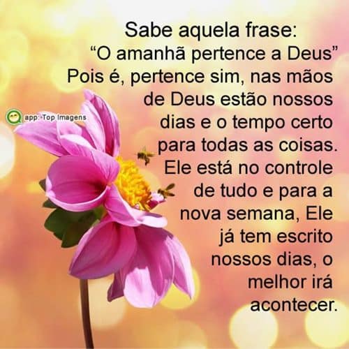 semana abençoada por Deus