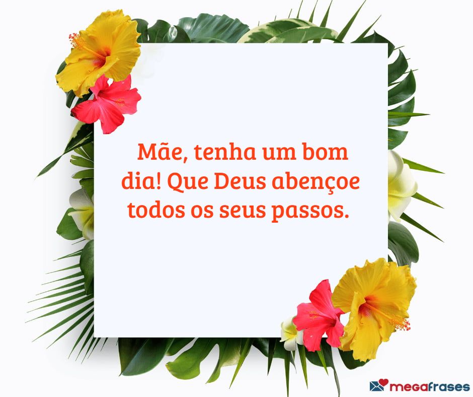 mensagem de bom dia para mãe de primeira viagem