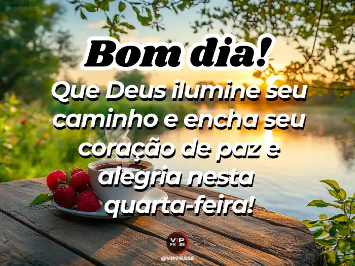 bom dia quarta-feira especial