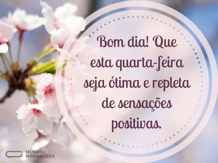 bom dia quarta-feira de paz