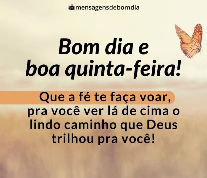 frases de bom dia quinta-feira motivacionais