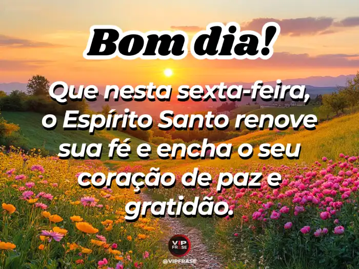 bom dia sexta-feira reflexão