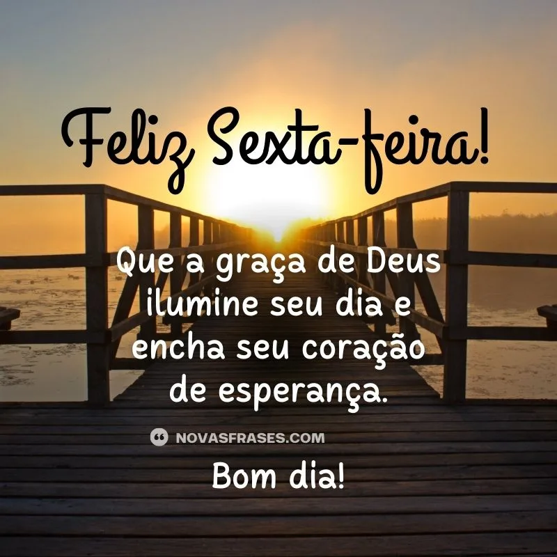 sextou com alegria mensagem