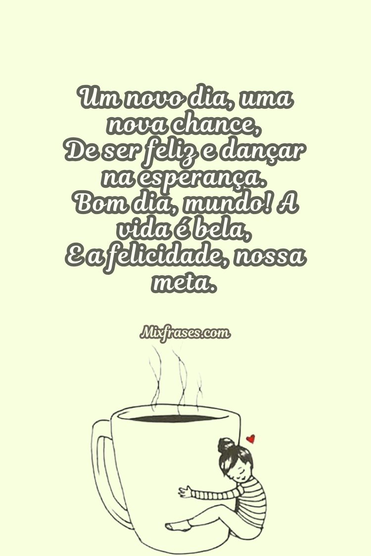 mensagens curtas bom dia terça