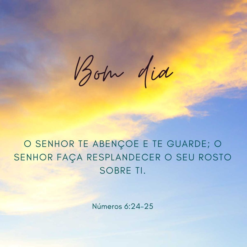palavras de deus para o bom dia