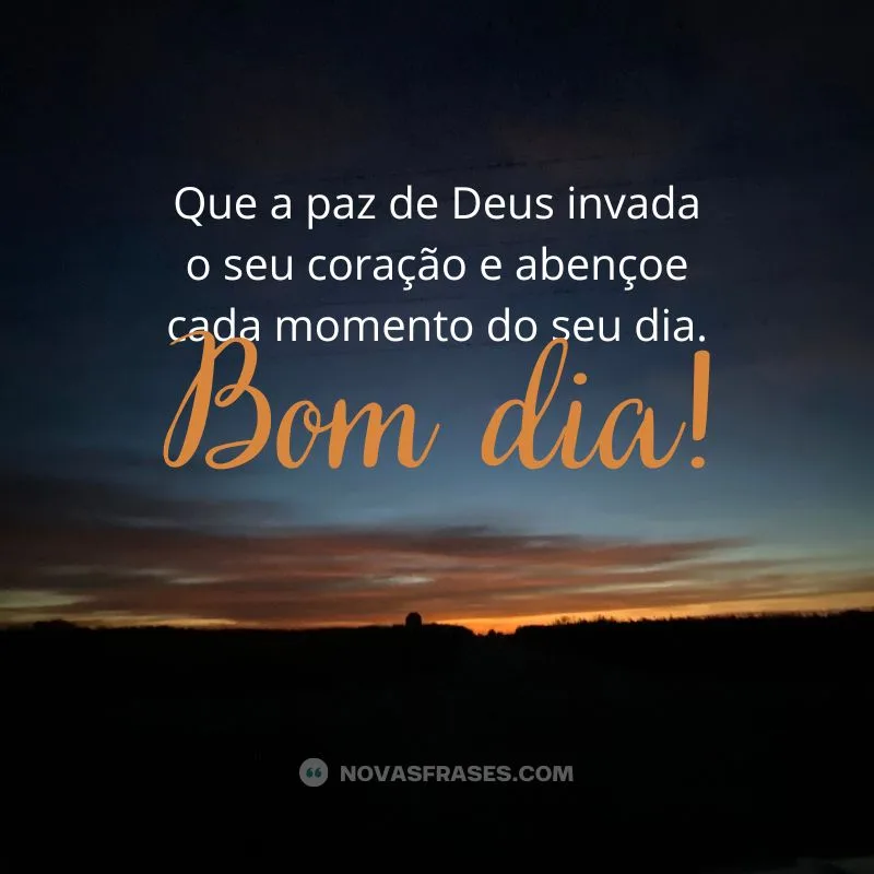 mensagem de bom dia que fala de deus e gratidão