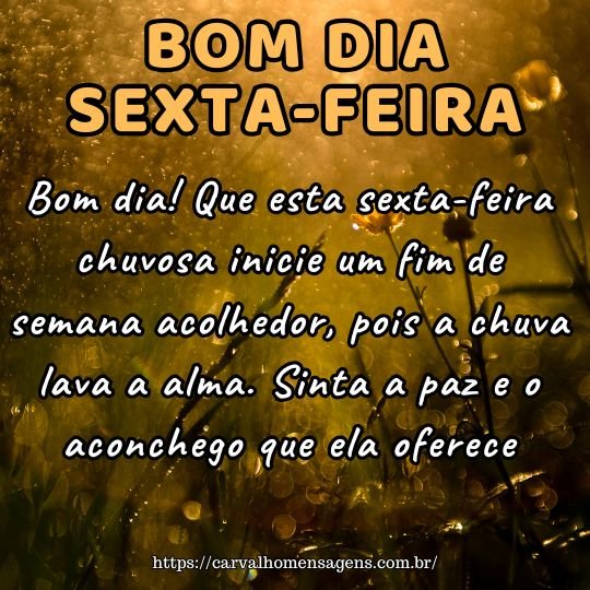 bom dia sexta-feira para compartilhar
