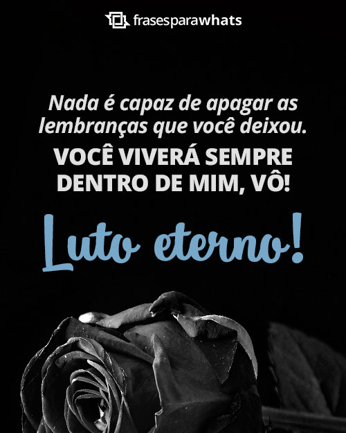 como se despedir da avó