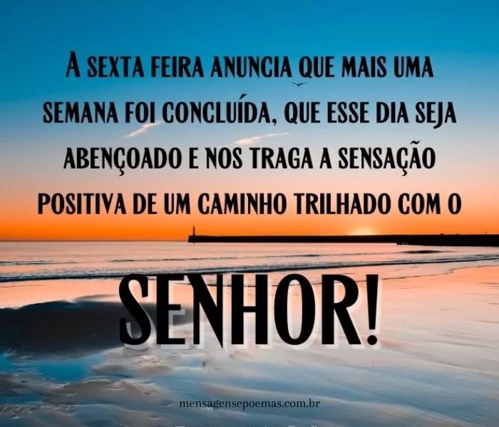 bom dia sexta abençoada por deus