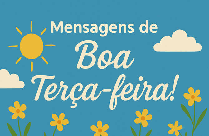 terça-feira cheia de energia