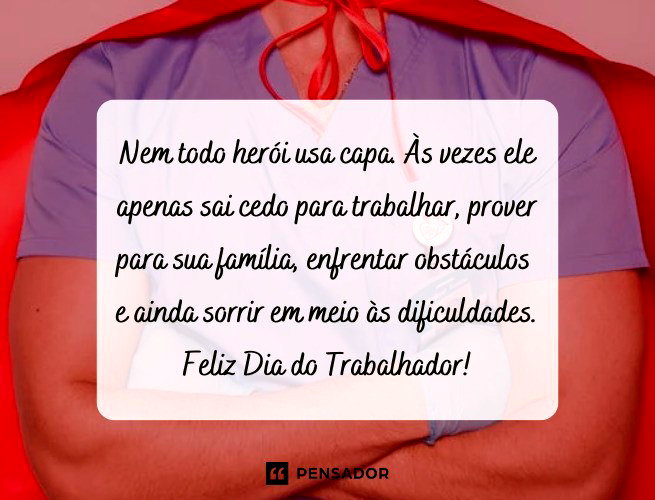 frases dia do trabalhador 2026