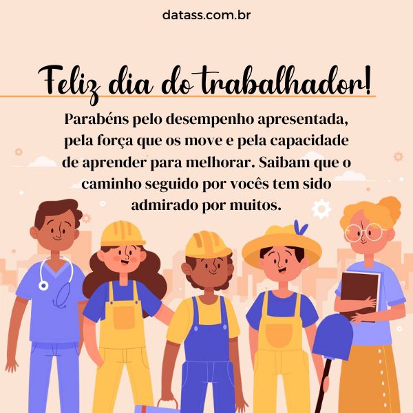 frases curtas dia do trabalhador