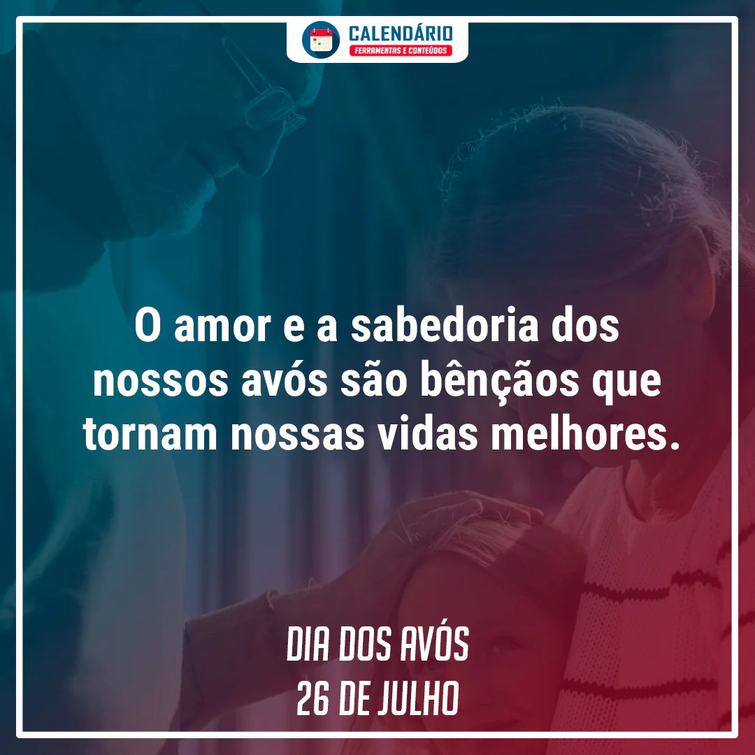mensagem do dia dos avós
