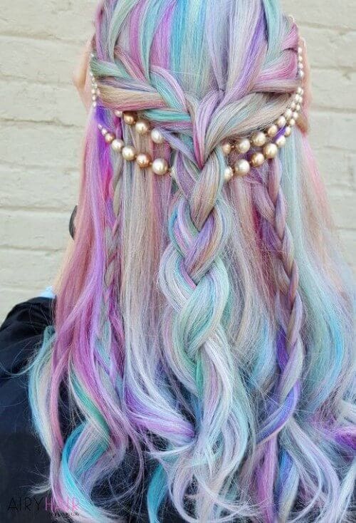 cabelo de sereia