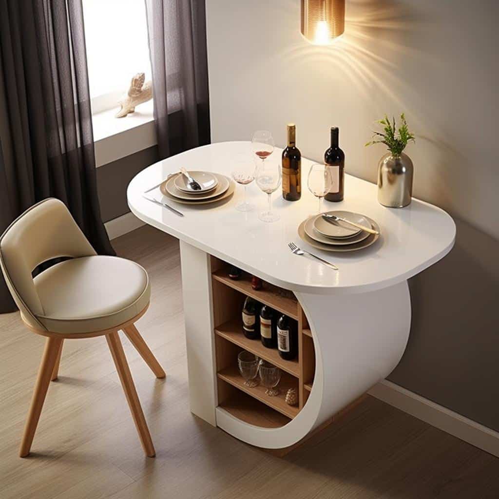 mesa de jantar para apartamento