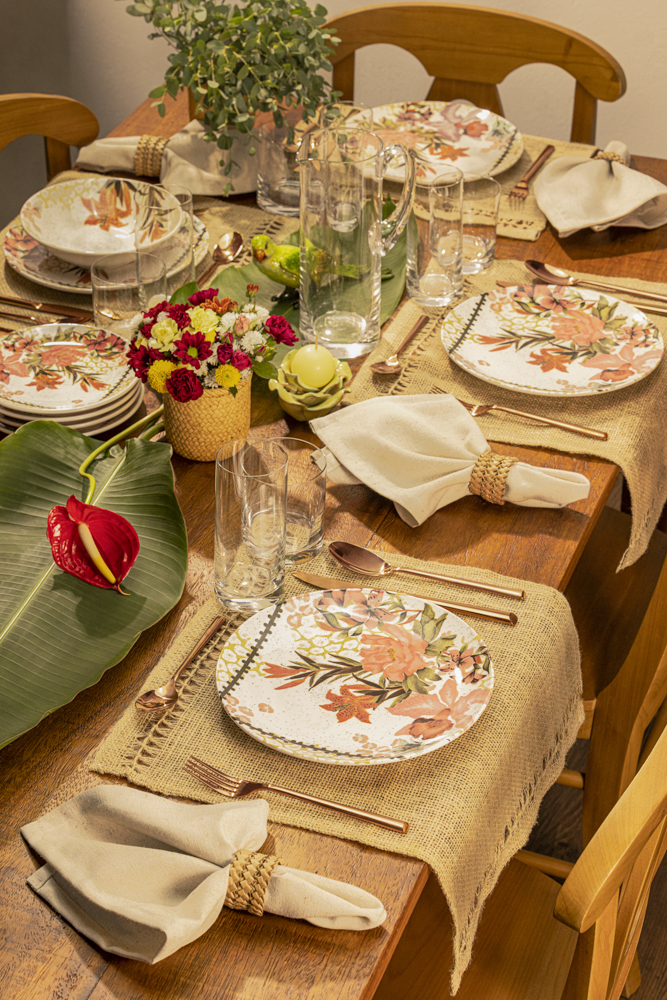 mesa posta elegante