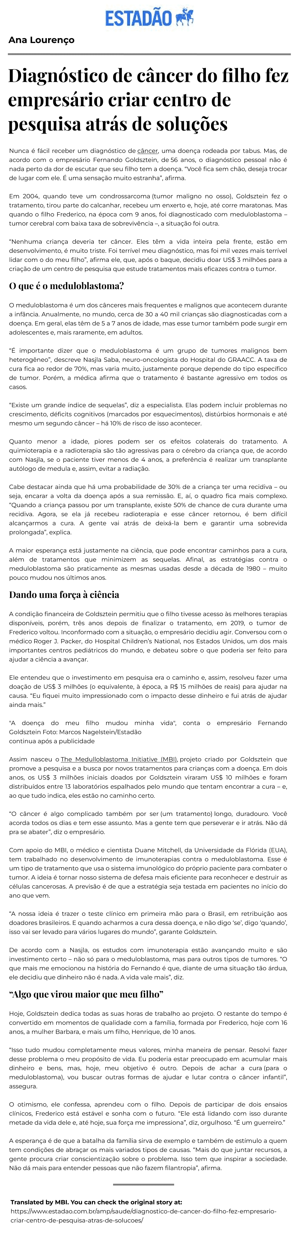 5 ideias de títulos