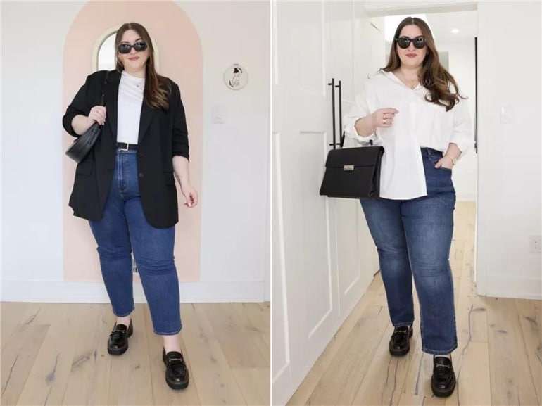 mocassim tratorado com calça