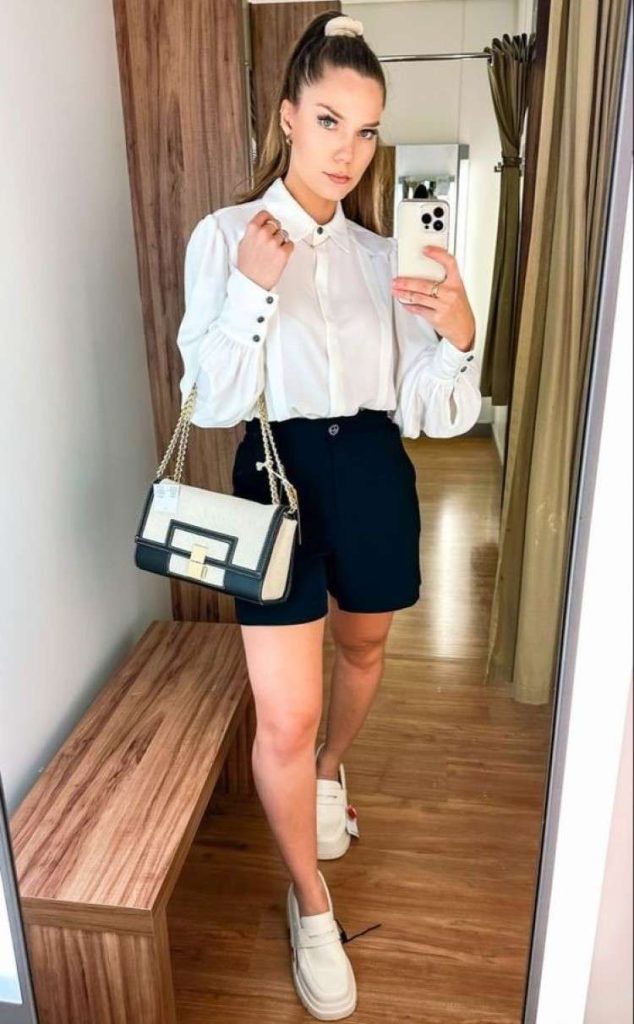 mocassim tratorado com calça