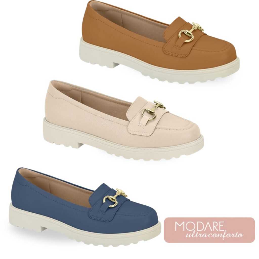mocassim modare ultraconforto com fivela