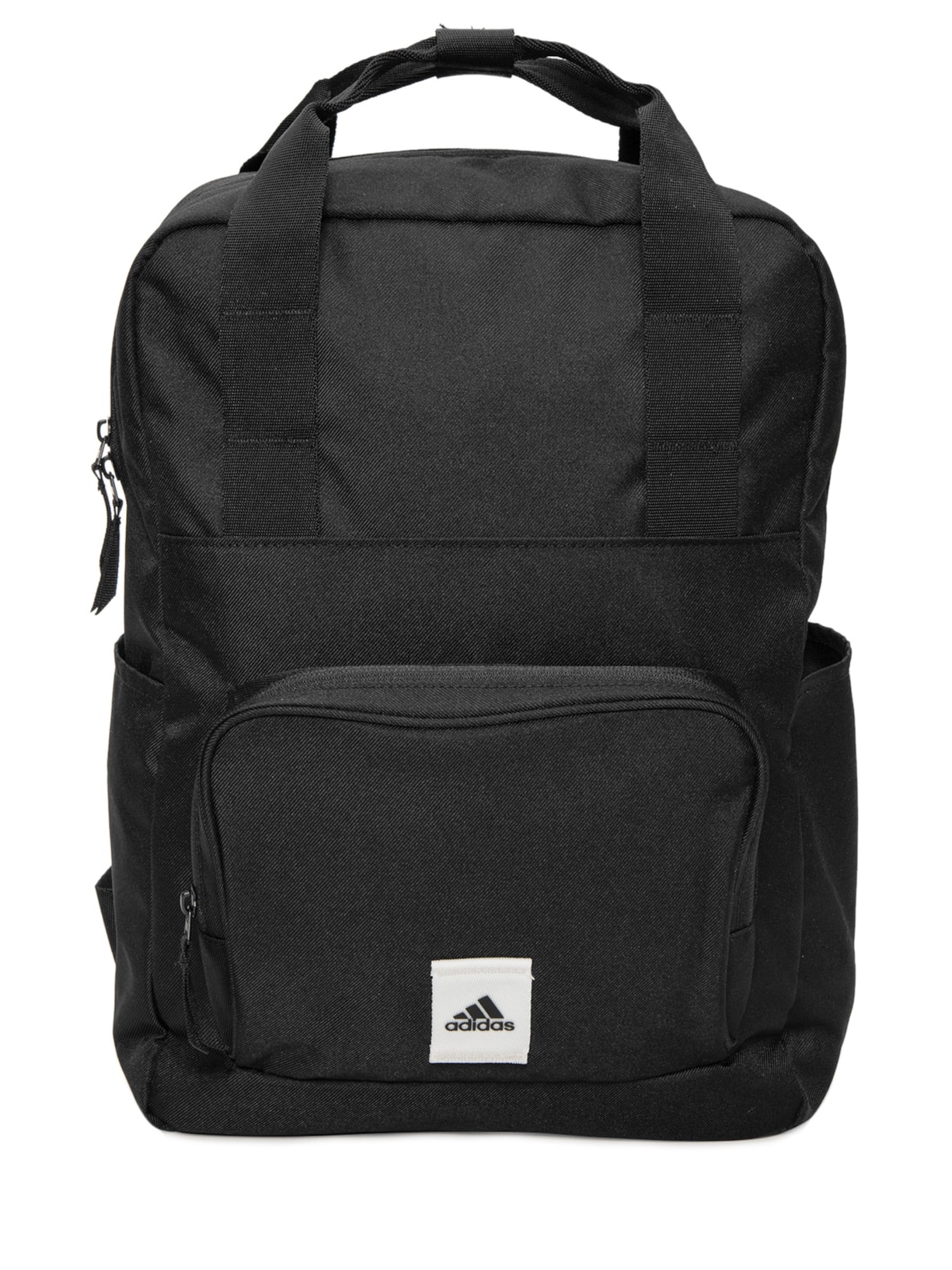 mochila adidas preta com logo