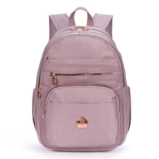 Mochila feminina reforçada antifurto