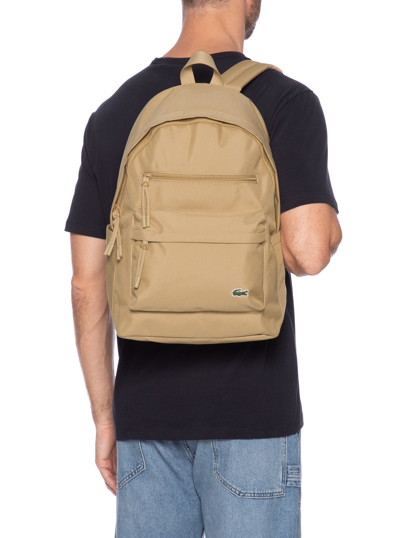 mochila lacoste masculina
