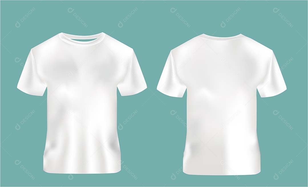 mockup camiseta branca psd