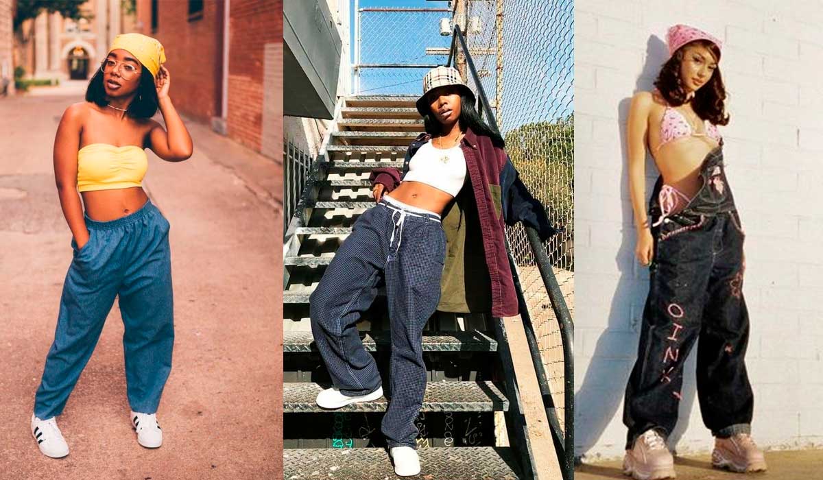 looks moda anos 80 inspiração