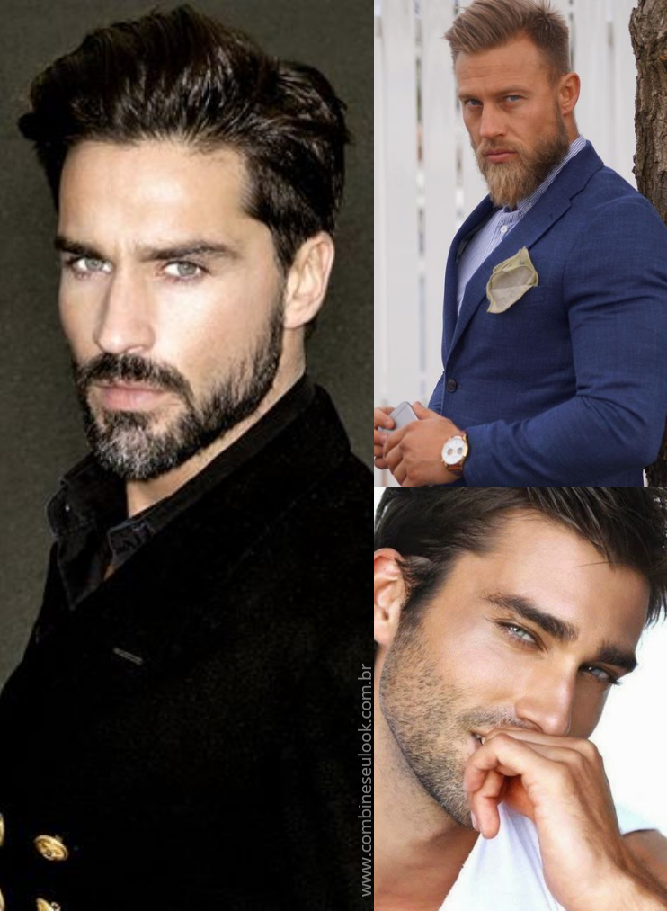 moda masculina cabelo
