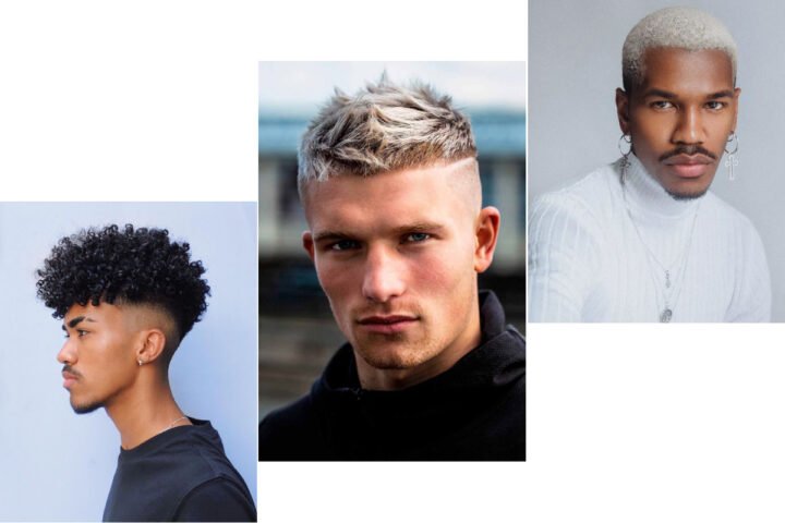 moda masculina cabelo