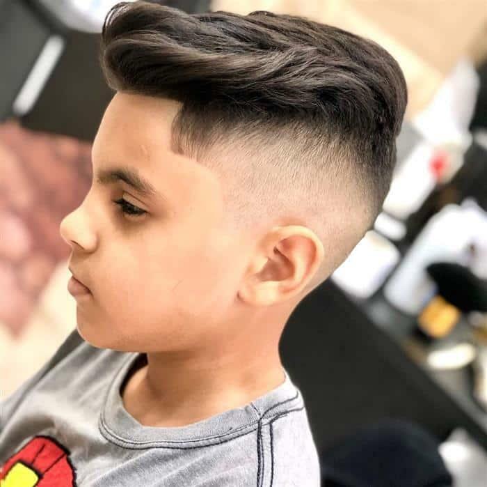 modelo de corte de cabelo masculino para criança