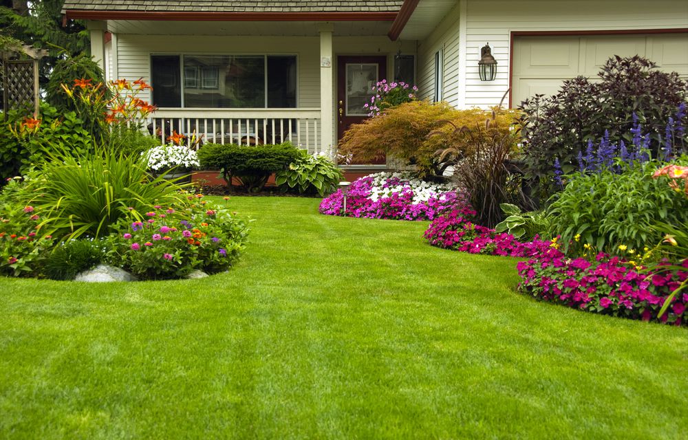 modelos de jardim para frente de casa